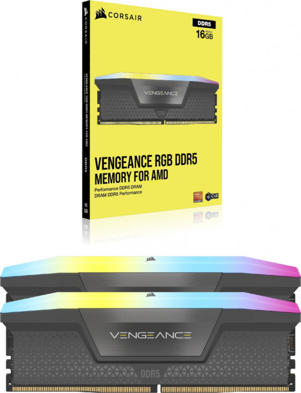 Corsair Vengeance RGB CMH32GX5M2E6000Z36 geheugenmodule 32 GB 2 x 16 GB DDR5 6000 MHz - Afbeelding 5