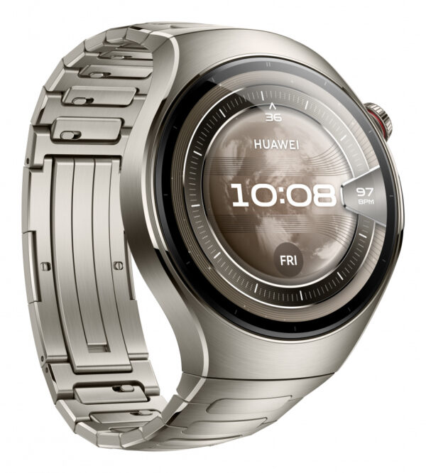 Huawei WATCH 5 3,51 cm (1.38") AMOLED 46 mm Digitaal 466 x 466 Pixels Touchscreen Zilver Wifi GPS - Afbeelding 5