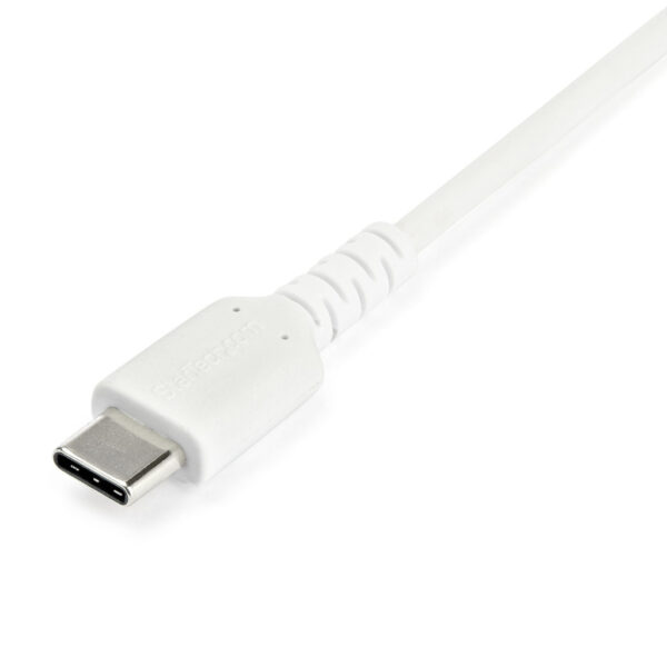 StarTech.com 2m USB A naar USB-C Oplaadkabel, Duurzame USB 2.0 Fast Charge & Sync USB A naar USB C Data Kabel, Rugged Aramide V - Afbeelding 3