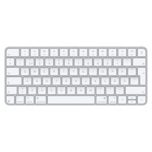 Apple Magic toetsenbord Universeel USB + Bluetooth QWERTY Fins, Zweeds Wit