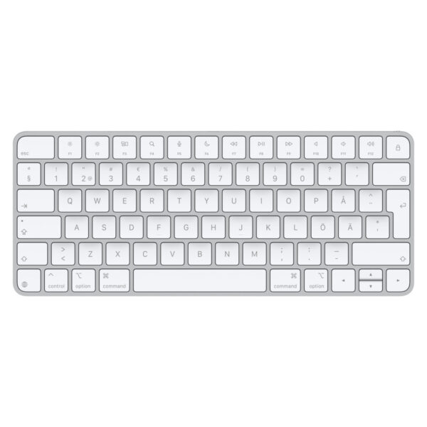 Apple Magic toetsenbord Universeel USB + Bluetooth QWERTY Fins, Zweeds Wit