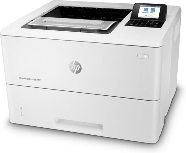 HP LaserJet Enterprise M507dn Zwart-wit Printer, Alleen Ethernet; Dubbelzijdig - Afbeelding 2