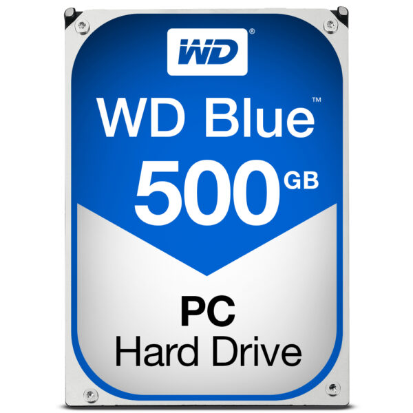Western Digital Blue interne harde schijf 500 GB 7200 RPM 32 MB 3.5" SATA III