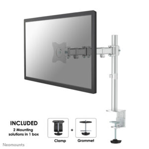 Neomounts NM-D135SILVER Monitorarm 10-30"