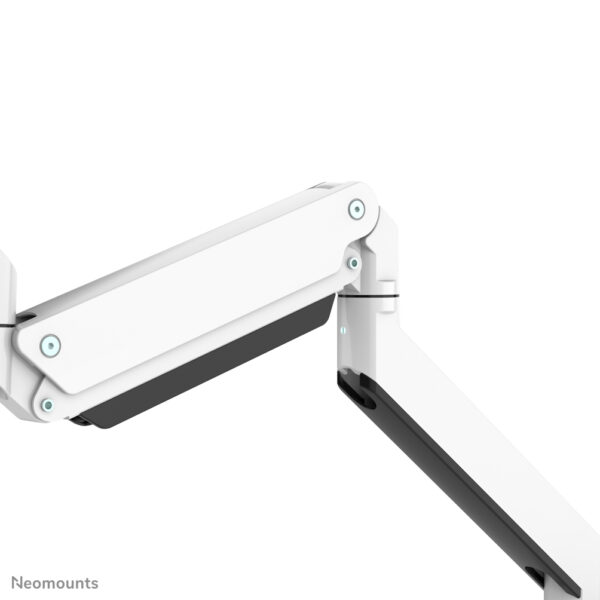 Neomounts NM-D775DX3WHITE Monitorarm 17-27" - gasveer - Topfix - 180°-stop - Afbeelding 8
