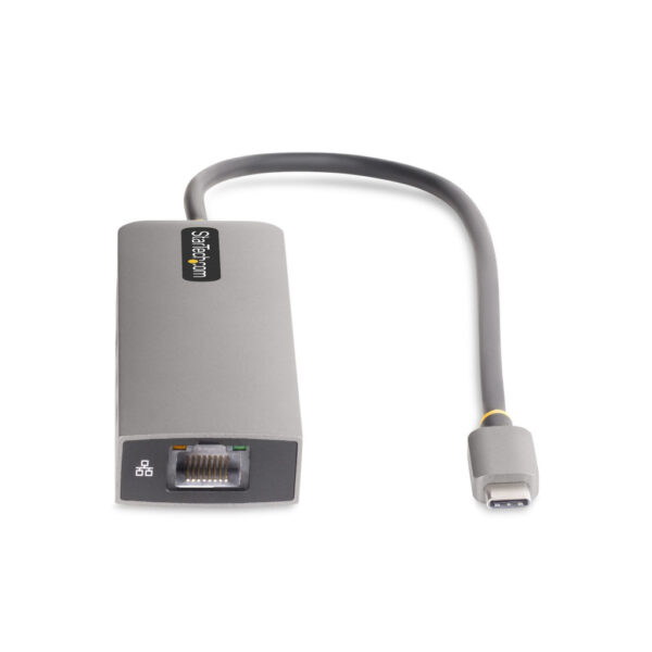 StarTech.com 3-Port USB-C Hub met 2.5 Gbps Ethernet en 100W Power Delivery Pass-Through Poort, USB 3.2 10Gbps, 2x USB-A/1x USB- - Afbeelding 4
