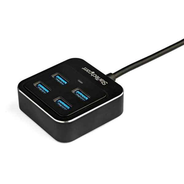 StarTech.com 4 Port USB-C hub - USB C naar 4x USB-A - SuperSpeed 10Gbps USB 3.2 Gen 2 Type-C Hub - USB Busgevoed - Mini USB-C n - Afbeelding 3