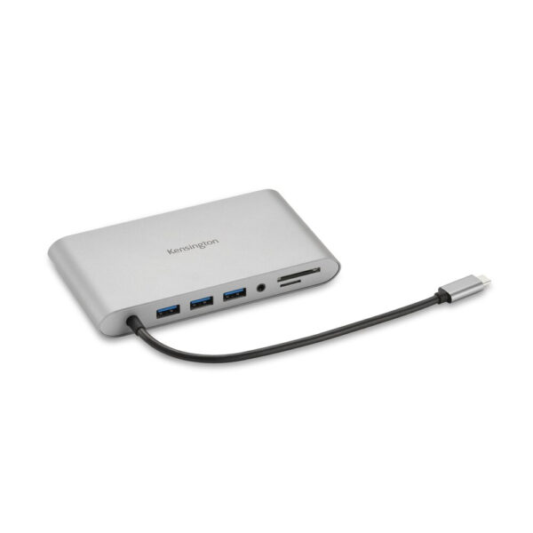 Kensington UH1440P USB-C 5Gbps Dual Video Driverless Mobile Dock – 85W Pass-Through Power – DP/HDMI/VGA