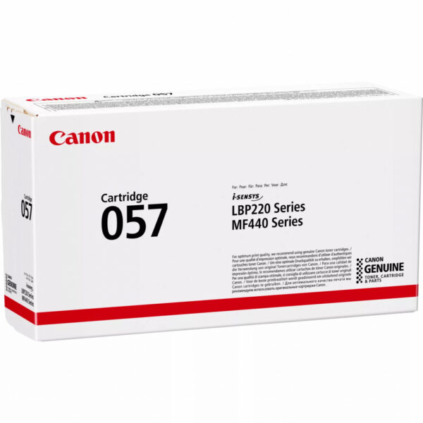 Canon 057 tonercartridge 1 stuk(s) Origineel Zwart - Afbeelding 3