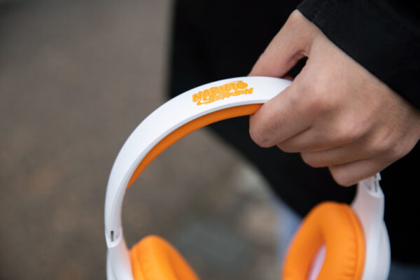 Konix Naruto KX BT HEADPHONES Headset Bedraad en draadloos Hoofdband Gamen Bluetooth Oranje, Wit - Afbeelding 11