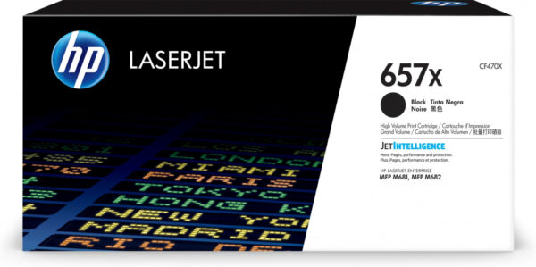 HP 657X originele high-capacity zwarte LaserJet tonercartridge