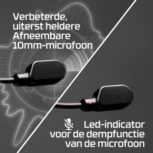HyperX Cloud III - Gamingheadset (zwart/rood) - Afbeelding 5