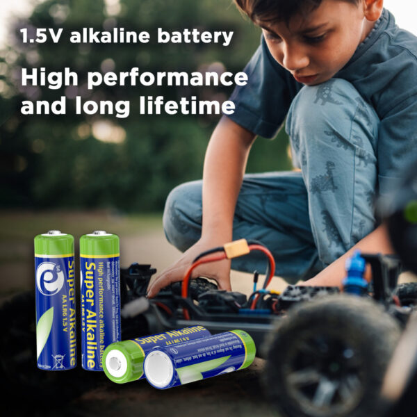Gembird EG-BA-AASA-01 huishoudelijke batterij Wegwerpbatterij AA Alkaline - Afbeelding 2