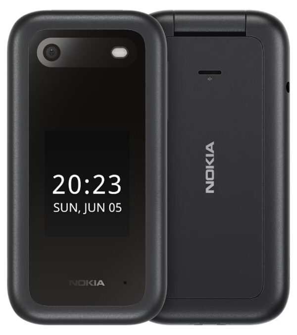 HMD 2660 Flip 7,11 cm (2.8") 123 g Zwart Basistelefoon - Afbeelding 2