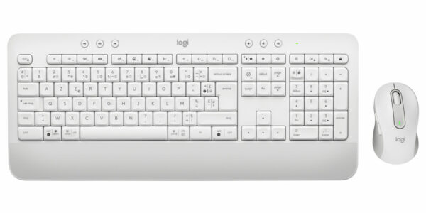 Logitech 920-011023 toetsenbord Inclusief muis Kantoor Bluetooth AZERTY Frans Wit - Afbeelding 5