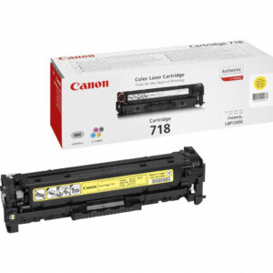Canon CRG-718 Y tonercartridge 1 stuk(s) Origineel Geel