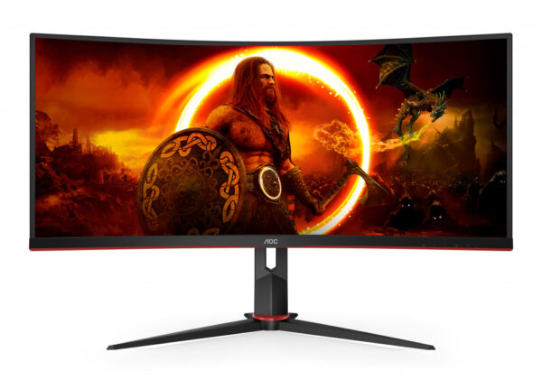 AOC G2 CU34G2XP/BK computer monitor 86,4 cm (34") 3440 x 1440 Pixels UltraWide Quad HD LED Zwart - Afbeelding 2