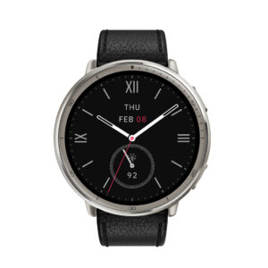 Amazfit W2433EU1N smartwatch / sport watch 3,35 cm (1.32") AMOLED Digitaal 466 x 466 Pixels Touchscreen Zilver