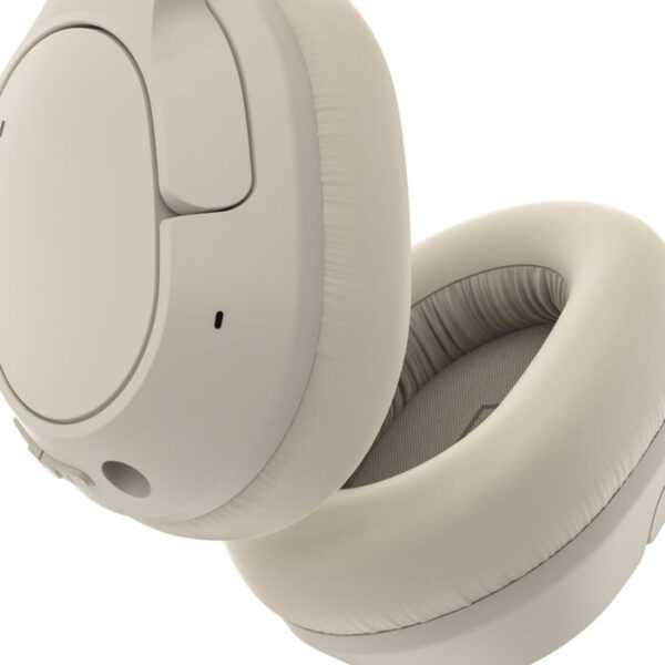 Belkin AUD008HQSA hoofdtelefoon/headset Hoofdtelefoons Draadloos Hoofdband Oproepen/muziek USB Type-C Bluetooth Zand - Afbeelding 7