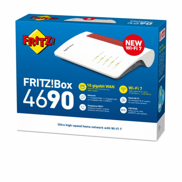 FRITZ!Box 4690 Edition International draadloze router - Afbeelding 3