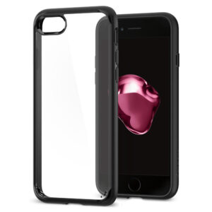 Spigen Ultra Hybrid 2 mobiele telefoon behuizingen 11,9 cm (4.7") Hoes Zwart, Transparant
