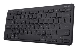 Trust Lyra toetsenbord Universeel RF-draadloos + Bluetooth AZERTY Belgisch Zwart