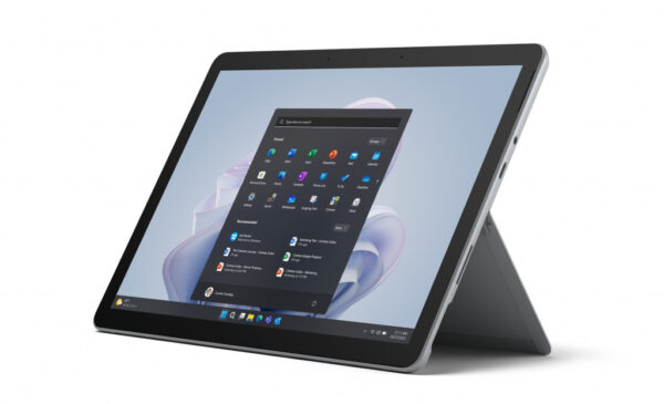 Microsoft Surface Go 4 Intel® N 256 GB 26,7 cm (10.5") 8 GB Wi-Fi 6 (802.11ax) Windows 11 Pro Platina