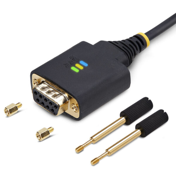 StarTech.com 1P3FFCNB-USB-SERIAL seriële kabel Zwart 1 m USB Type-A DB-9 - Afbeelding 7