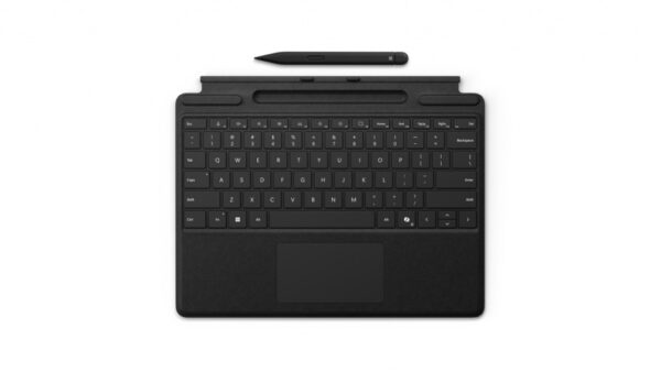 Microsoft Surface Pro Keyboard with Slim Pen for Business AZERTY Belgisch Microsoft Cover port Zwart