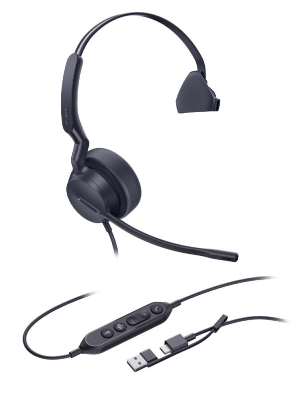 Yealink UH44 Mono Teams USB-C/A Headset - Afbeelding 2