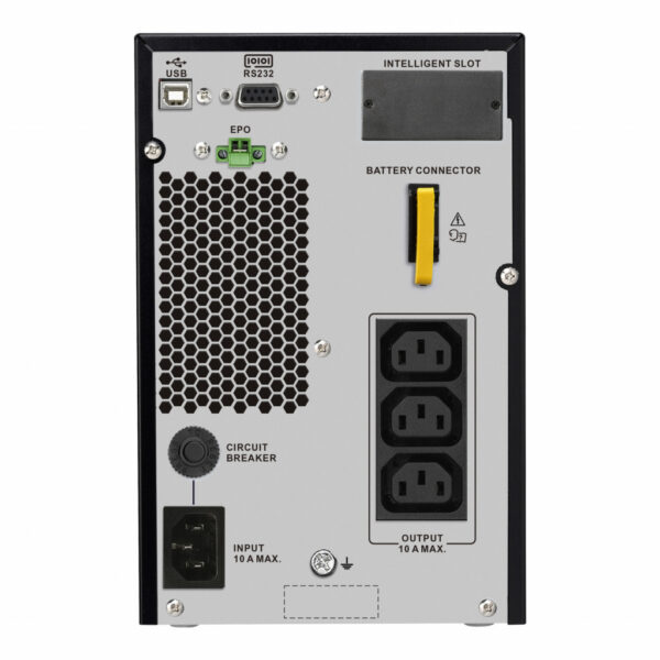 APC Easy-UPS On-Line SRV1KI-E - Noodstroomvoeding 3x C13, USB, 1000VA - Afbeelding 4