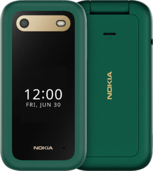 Nokia 2660 Flip 4G 7,11 cm (2.8") 123 g Groen Instapmodel telefoon