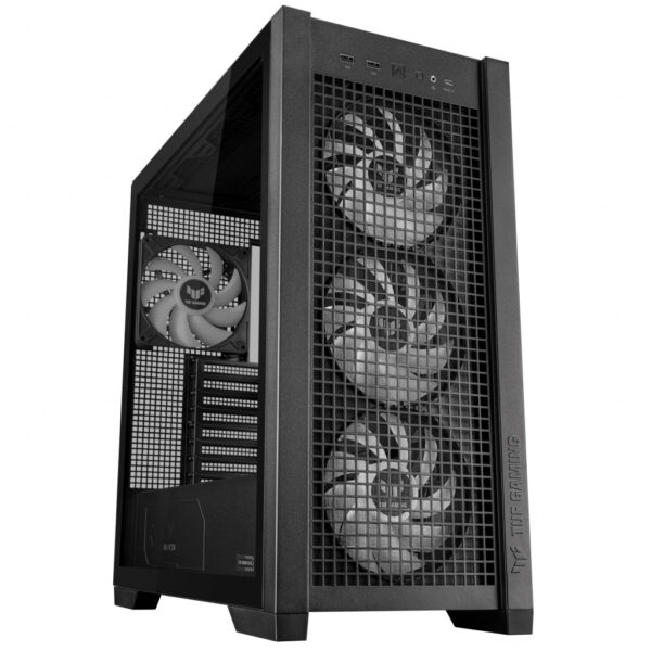 ASUS TUF Gaming GT302 ARGB Midi Tower Zwart - Afbeelding 10