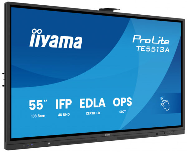 iiyama TE9813A-B1AG beeldkrant Interactief flatscreen 2,48 m (97.5") Wifi 450 cd/m² 4K Ultra HD Zwart Touchscreen Type process - Afbeelding 4
