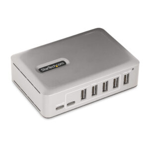 StarTech.com 10G5A2CS-USB-C-HUB interface hub USB 3.2 Gen 2 (3.1 Gen 2) Type-C 10000 Mbit/s Zilver