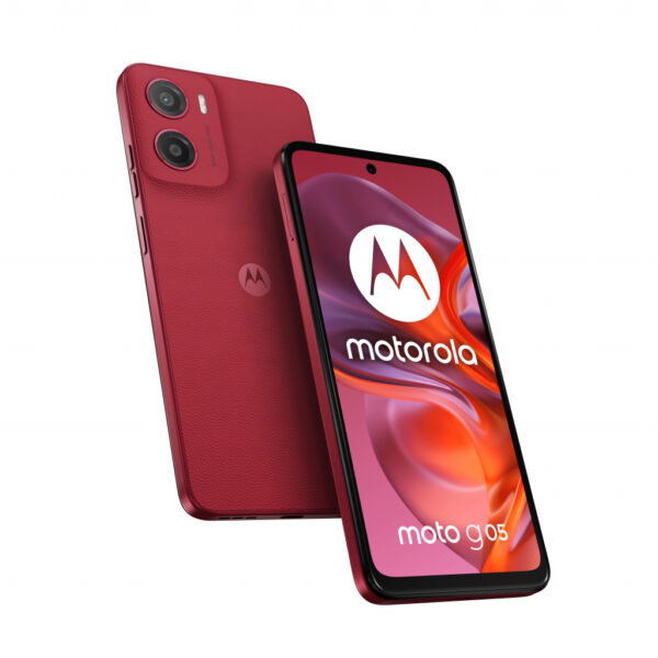 Motorola moto g05 16,9 cm (6.67") Dual SIM Android 15 4G USB Type-C 4 GB 256 GB 5200 mAh Rood