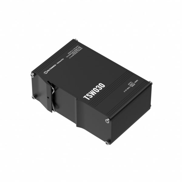 Teltonika NETWORKS TSW030 8-Port Ethernet Switch Unmanaged Fast Ethernet (10/100) Zwart - Afbeelding 3
