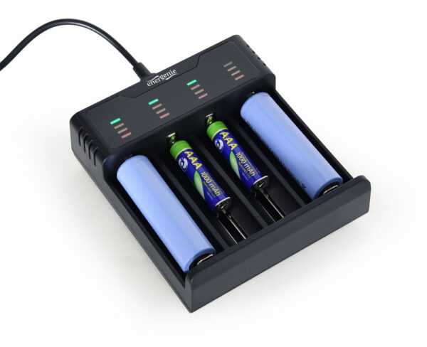 Gembird BC-USB-02 batterij-oplader Huishoudelijke batterij - Afbeelding 3
