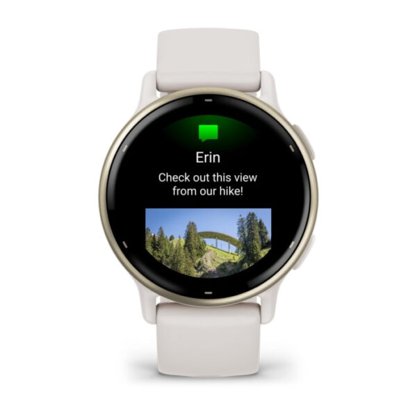 Garmin Vivoactive 5 3,05 cm (1.2") AMOLED Digitaal 390 x 390 Pixels Touchscreen Wit Wifi GPS - Afbeelding 2