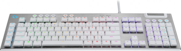 Logitech G 920-011357 toetsenbord Gamen USB QWERTY Scandinavisch Wit - Afbeelding 3