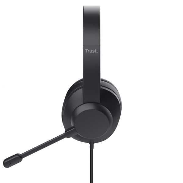 Trust Ayda Max Headset Bedraad Hoofdband Kantoor/callcenter Zwart - Afbeelding 6