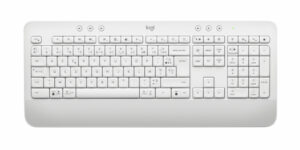 Logitech 920-011023 toetsenbord Inclusief muis Kantoor Bluetooth AZERTY Frans Wit