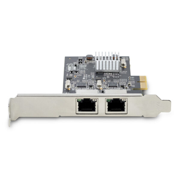 StarTech.com 2-Port 2.5Gbps NBASE-T PCIe Netwerkkaart, Intel I225-V, Dual-Port Computer Ethernet Adapter, Multi-Gigabit NIC, PC - Afbeelding 4