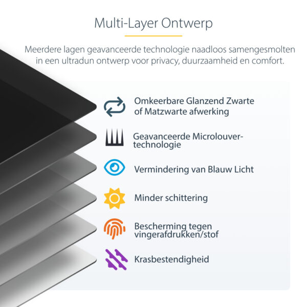 StarTech.com 14in Privacy Filter voor Laptop, Anti-Glans Privacy Scherm voor 16:9 Breedbeeld Displays, Laptop Monitor Screen Pr - Afbeelding 16