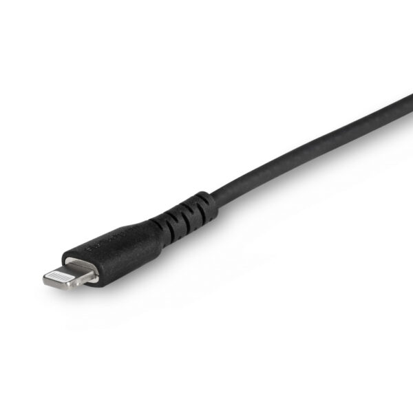 StarTech.com Premium USB-C naar Lightning Kabel 1m Zwart - USB Type C naar Lightning Charge & Sync Oplaadkabel - Verstevigd met - Afbeelding 3