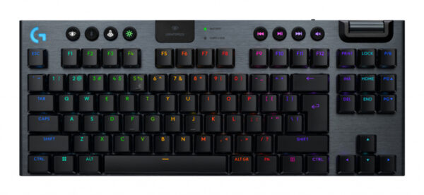 Logitech G G915 X LIGHTSPEED toetsenbord Gamen USB + RF Wireless + Bluetooth QWERTY US International Zwart
