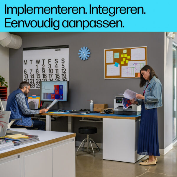 HP OfficeJet Pro 9130b Draadloos All-in-One Kleur Printer, Dubbelzijdig printen; Kopieerapparaat, Scanner - Afbeelding 4