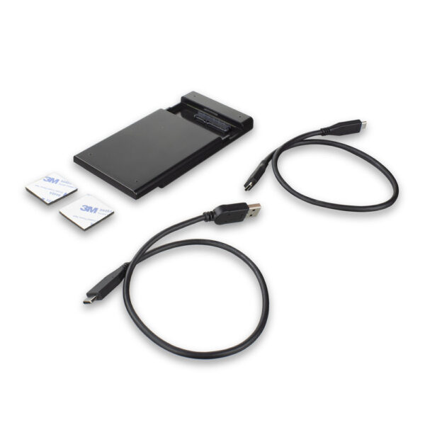ACT 2.5" SATA hard drive behuizing, schroefloos, USB-C 3.2 Gen2 - Afbeelding 4