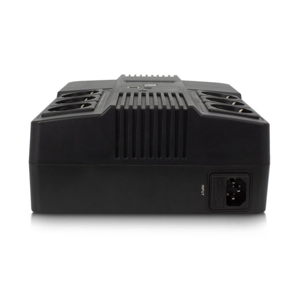 ACT Line Interactive UPS 600VA - met 6 geaarde stopcontacten - Afbeelding 4