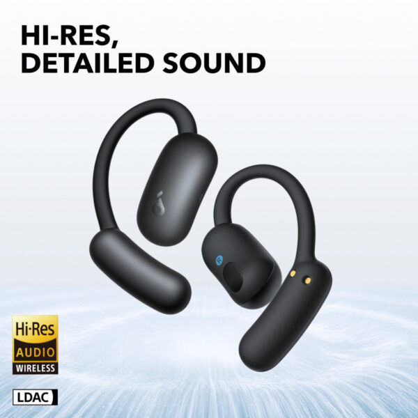 Soundcore AeroFit 2 Hoofdtelefoons Draadloos Open-ear Gesprekken/Muziek/Sport/Elke dag Bluetooth Zwart - Afbeelding 5